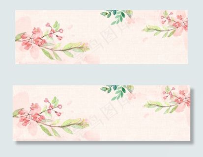 复古手绘古风简约风格banner