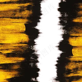 毛笔墨汁黑金墨迹