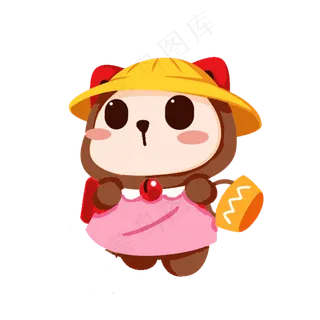 儿童节可爱的熊熊素材