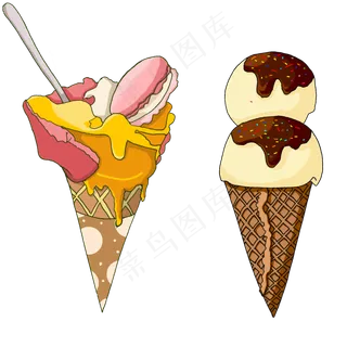 巧克力冰淇凌冰淇淋冰棍冰淇凌球
