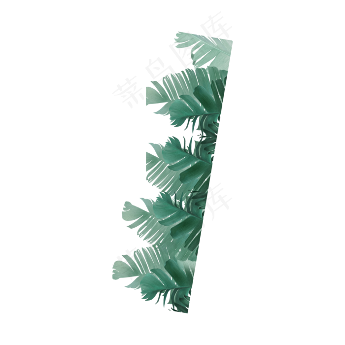 春天海报绿色植物png