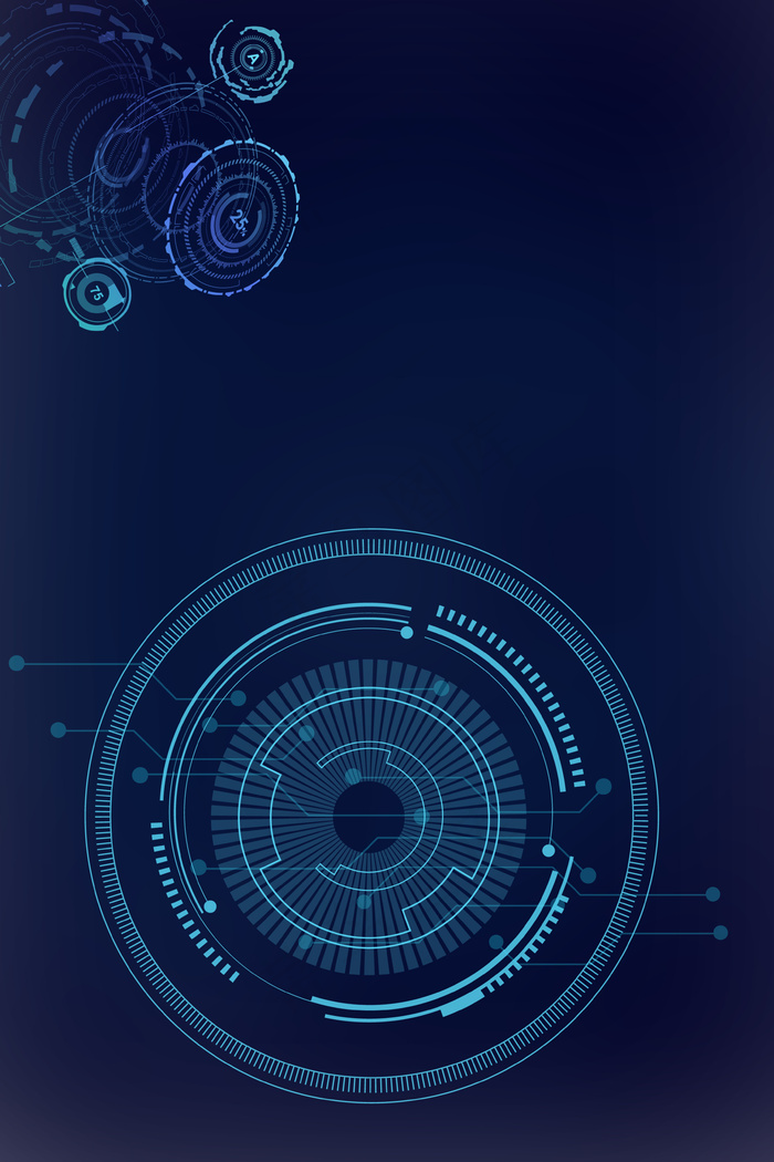 简约线条几何图形背景模板