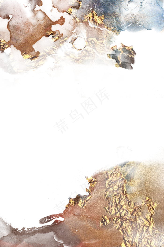 水彩金箔纹理(1024X1536(DPI:150))psd模版下载