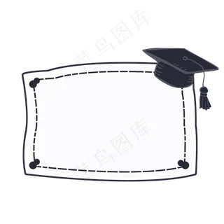 简约卡通矢量边框素材