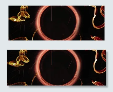 竞技鼠标大气酷炫黑色banner