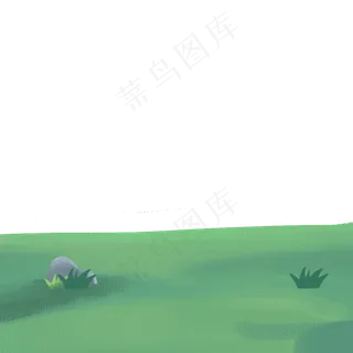 绿色草坪免抠图免费下载