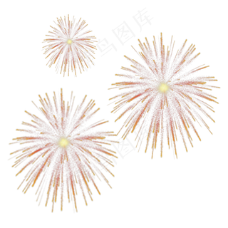 彩色喜庆烟花天气,免抠元素