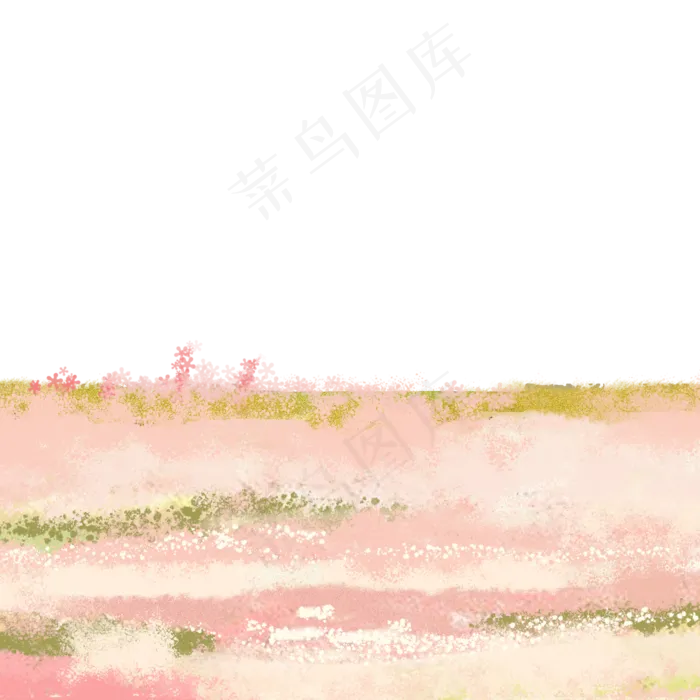 卡通花地(2000*2000px 300 dpi )psd模版下载