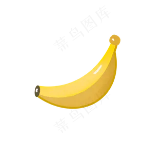 卡通香蕉矢量图下载