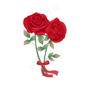 情人节花束玫瑰花