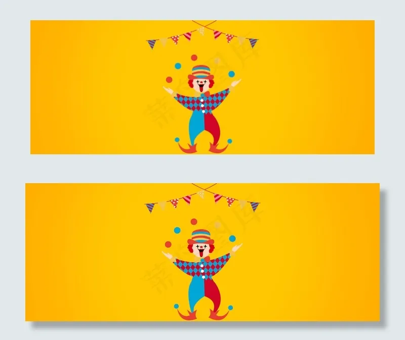 愚人节愚你同乐卡通可爱banner