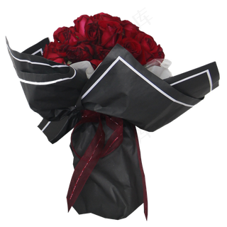 红玫瑰花束