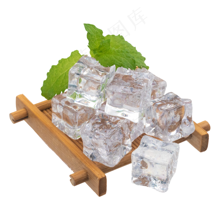 干冰固体冰冰块,免抠元素