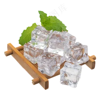 干冰固体冰冰块,免抠元素