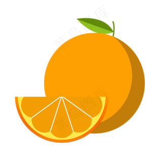 柑橘类水果图标