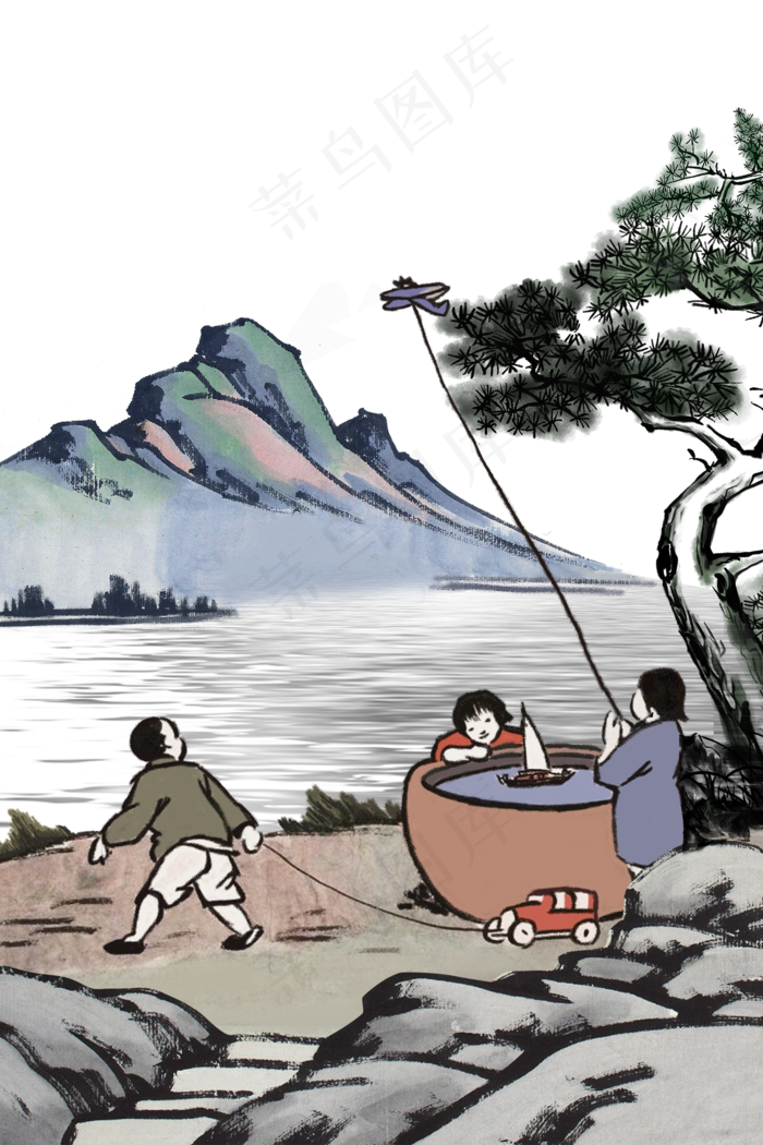 立夏节气春天节日夏季春夏治愈系(3545X5315(DPI:300))psd模版下载