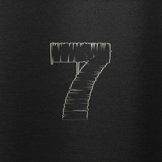 金属纹理质感抖音故障风艺术字原创7