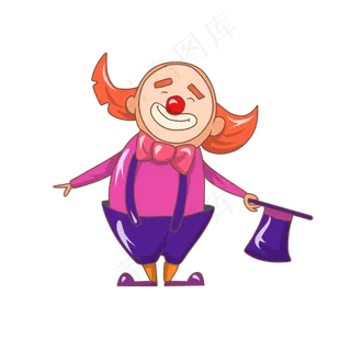 愚人节开心的小丑