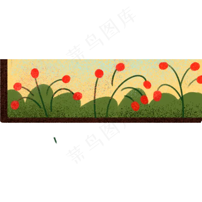 植物鲜花相框下载(2000X2000(DPI:300))psd模版下载