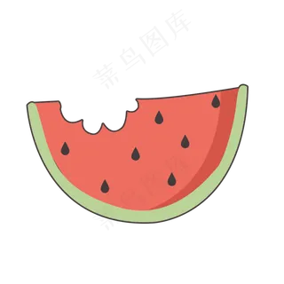 夏日卡通西瓜