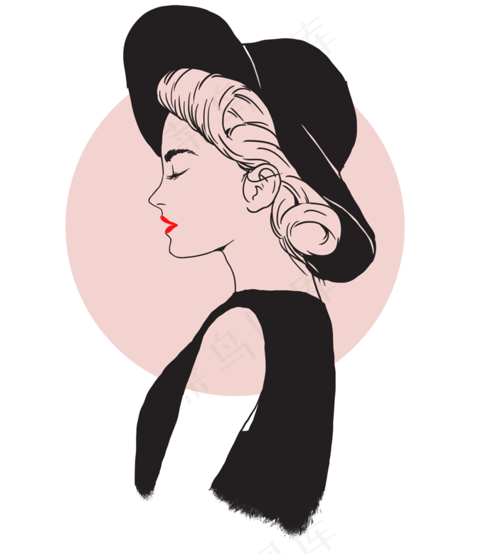 三八妇女节图标,免抠元素