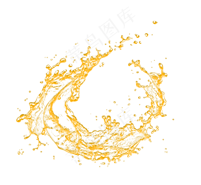 高清溅橙汁(1200X1200(DPI:3))psd模版下载
