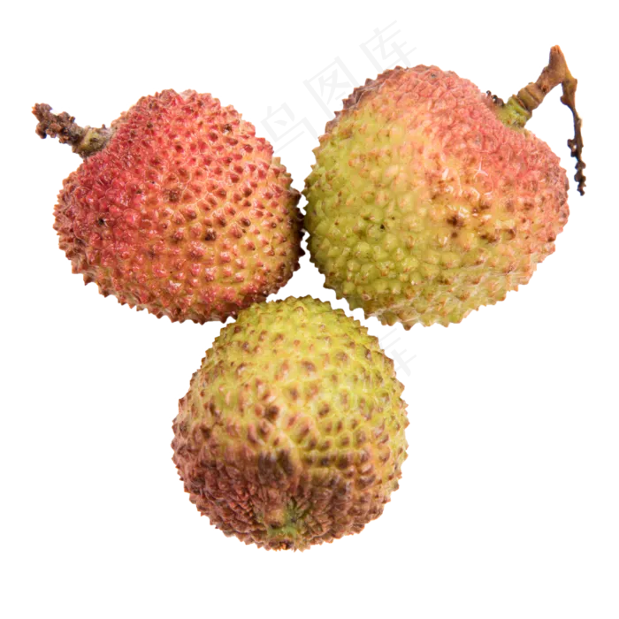 荔枝组合俯视,免抠元素(2000X2000(DPI:300))psd模版下载