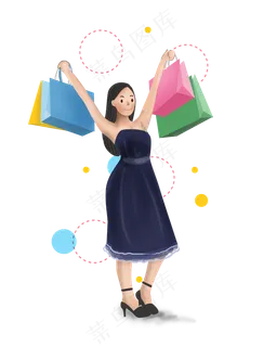 618购物节夏日女孩