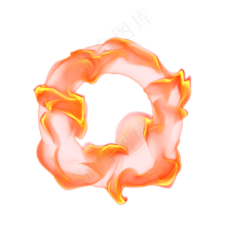 燃烧的火圈,免抠元素