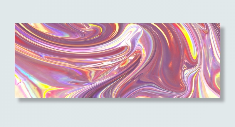 简约扁平镭射虹彩时尚大气背景