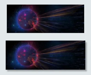 全球数据交流创意合成