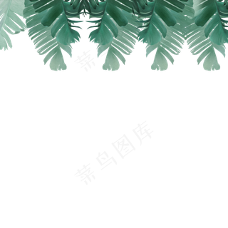 春天绿色植物装饰下载