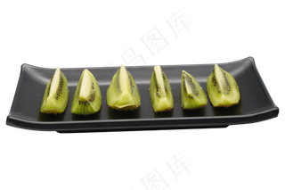 一块猕猴桃水果