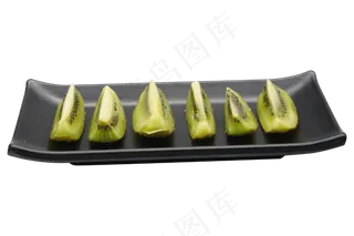 一块猕猴桃水果