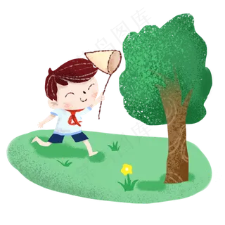 童年的回忆玩耍捉知了