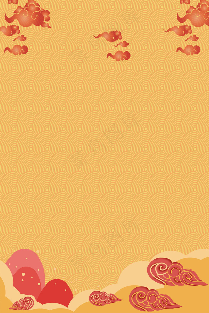 矢量中国风吉祥纹理背景素材