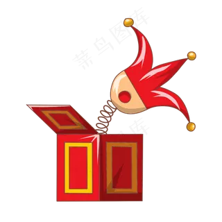 愚人节红色恶作剧帽子