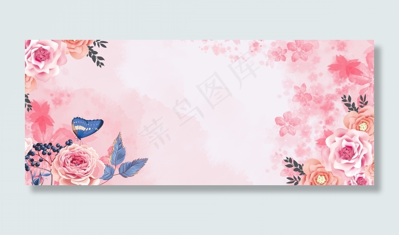 38妇女节女王节唯美花朵粉色背景背景图片素材,背景元素