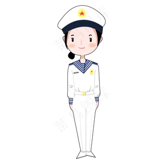 建军节海军军人