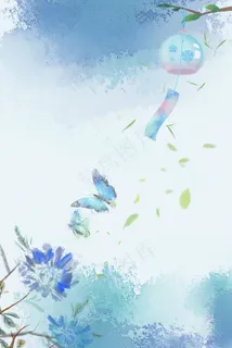 清新手绘水墨画平面广告 清新手绘水墨画平面广告