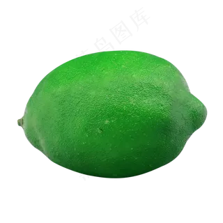 绿色水果青柠