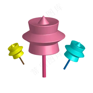 儿童节多边形糖果