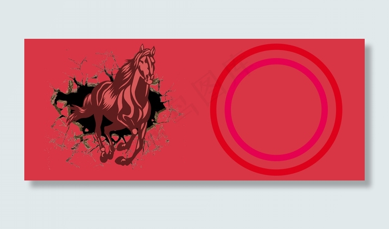 千里马招聘背景素材