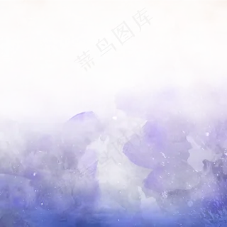 紫色水彩水墨 紫色水彩水墨