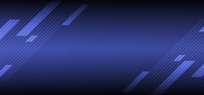 线条科技商务邀请函