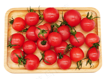 木盘红色圣女果