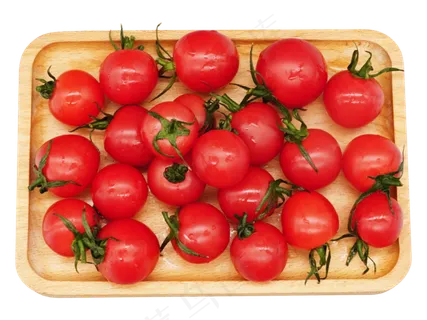 木盘红色圣女果