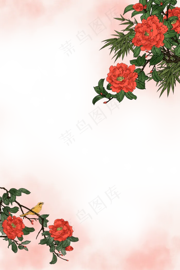 古典花鸟工笔国画素材,免抠元素(2657X3986(DPI:150))psd模版下载