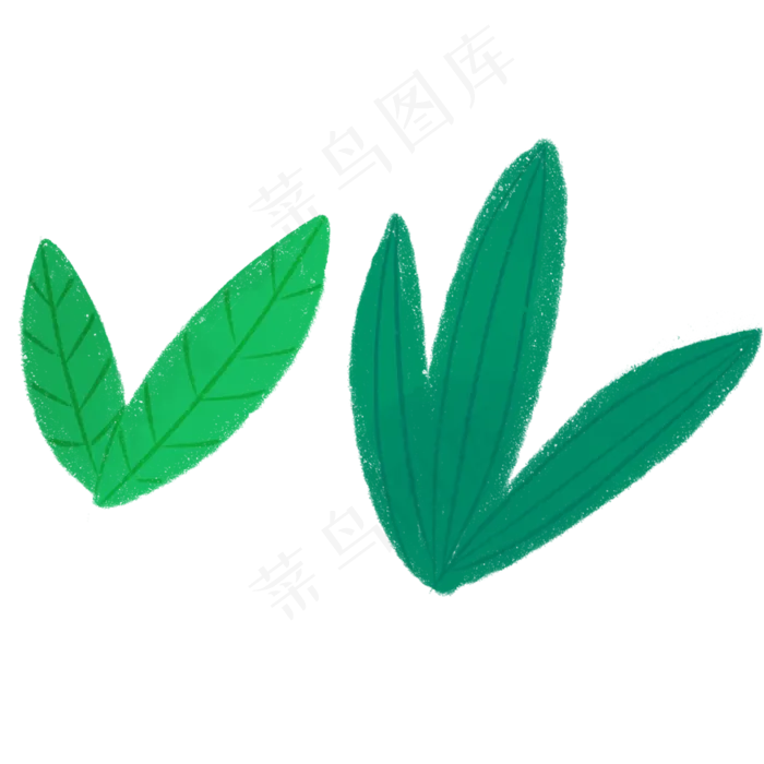 绿叶春季自然植物(2000X2000(DPI:300))psd模版下载