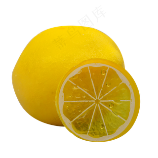 黄色青柠柠檬